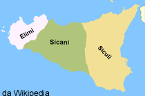 La Sicilia prima della colonizzazione dei Greci, avvenuta intorno al VII secolo a.C.