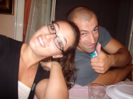 Alessia La Grassa e suo fratello Cristian