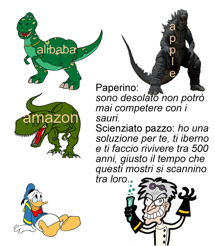 La globalizzazione e i dinosauri