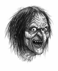 Maschera di strega