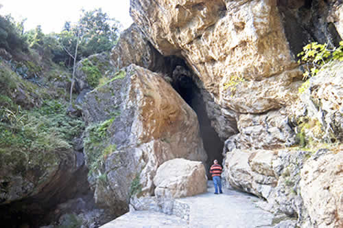 La grotta delle ninfe a Cerchiara di Calabria che qualcuno interpreta come l'antro delle ninfe dell'Odissea
